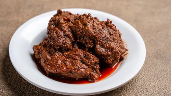 Rendang daging sapi