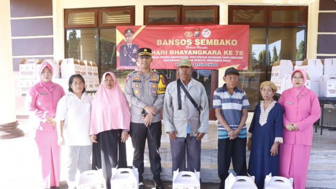 Polres Situbondo menggelar Bakti Sosial