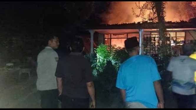 Rumah Mujilah ludes terbakar akibat obat nyamuk bakar