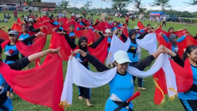 Anak-Anak Banyuwangi Mengikuti Seleksi Gandrung Sewu