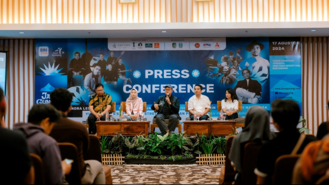 Press Conference Jazz Gunung di Banyuwangi