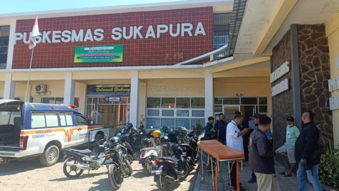 Korban elf blong dirawat di puskesmas