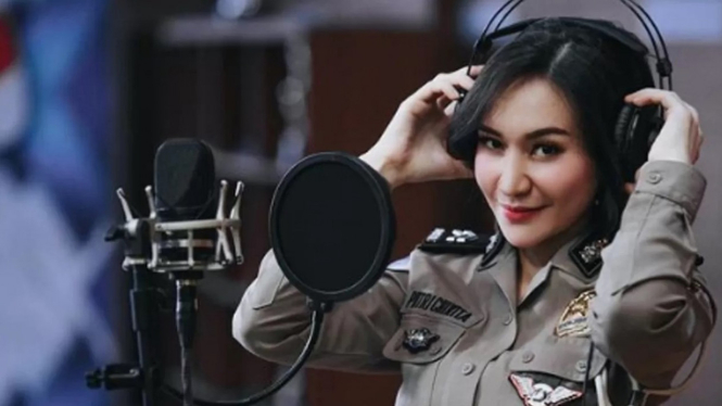 Polwan viral, Brigadir Putri Cikita