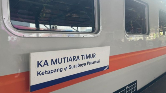 KAI Daop 8 Surabaya Kembali Operasikan KA Mutiara Timur