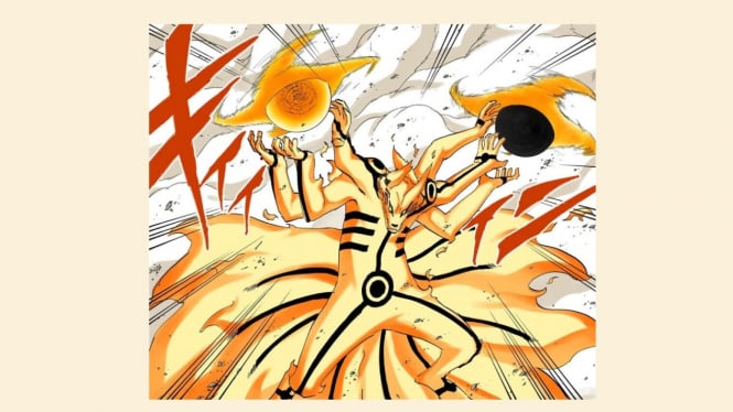 Naruto Mode Kurama Six Path