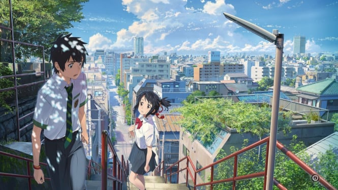 Cuplikan Anime Kimi No Na Wa