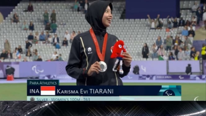 Karisma Evi Tiarani Ukir Sejarah di Paralympic Paris 2024