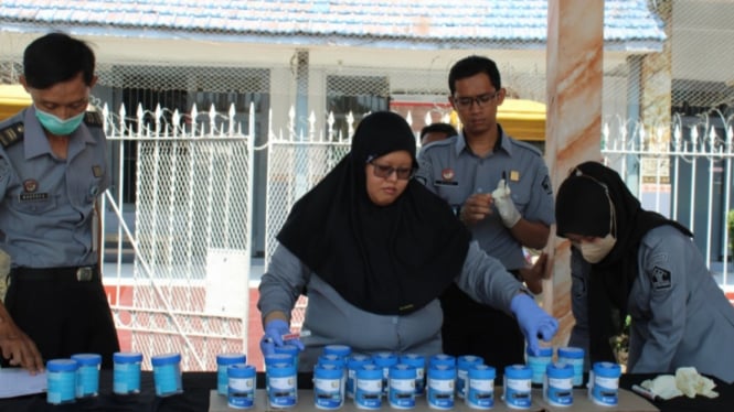 Lapas Kelas II B Pasuruan Gelar Razia dan Tes Urine