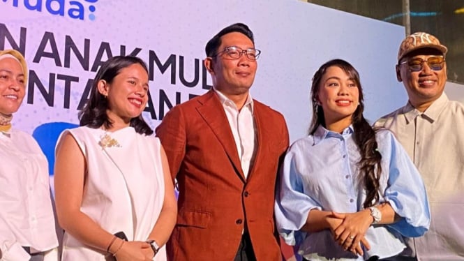 Ridwan Kamil Gaet Anak Muda dan Influencer di Pilkada Jakarta