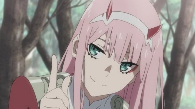 Anime, Darling in the Franxx. Zero Two