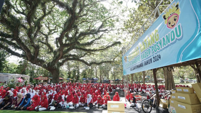 Tingkatkan Kualitas Pelayanan Kesehatan, Kader Posyandu Ikut Jambore