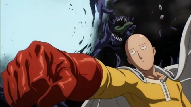 Anime, One Puch Man, Saitama