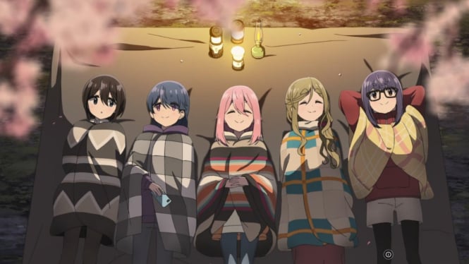 Anime, Yuru Camp△ (Laid-Back Camp)