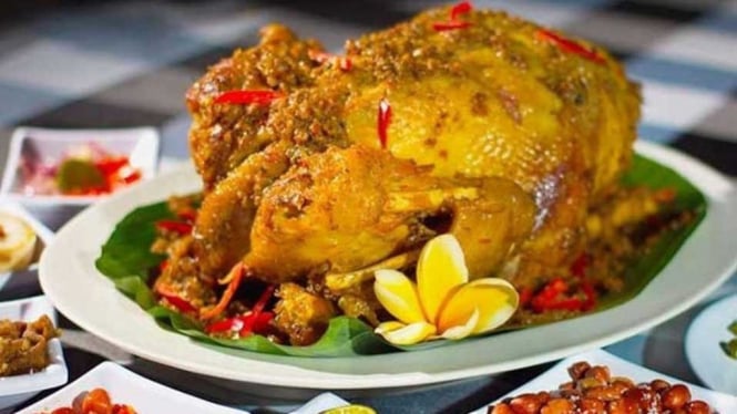 Ayam betutu goreng