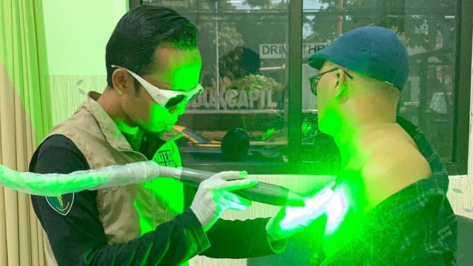 Proses Penghapusan Tato dengan laser