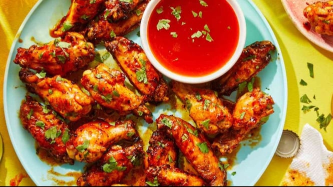 Spicy chicken wing