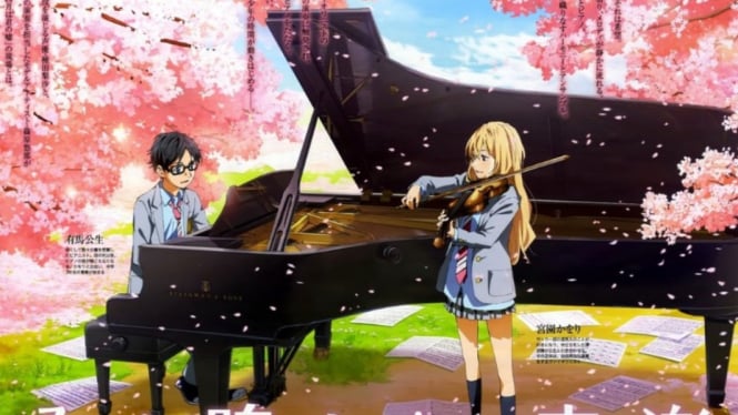 Anime Your Lie In April