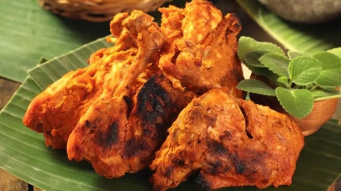 Ayam bakar padang