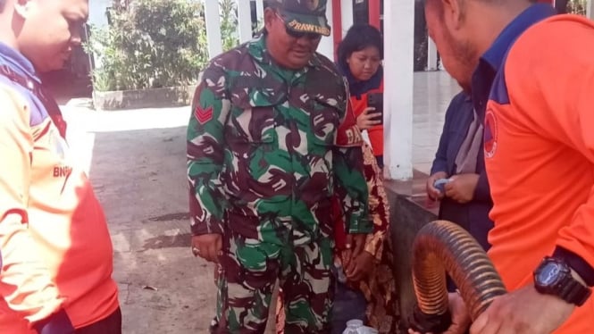 Distribusi air bersih di Kecamatan Wongsorejo