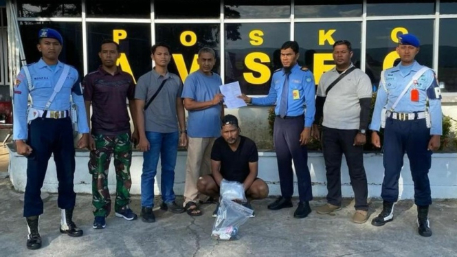 Sandal Jadi Benda Bukti! Penyelundup Sabu 1 Kg Gagal Lolos