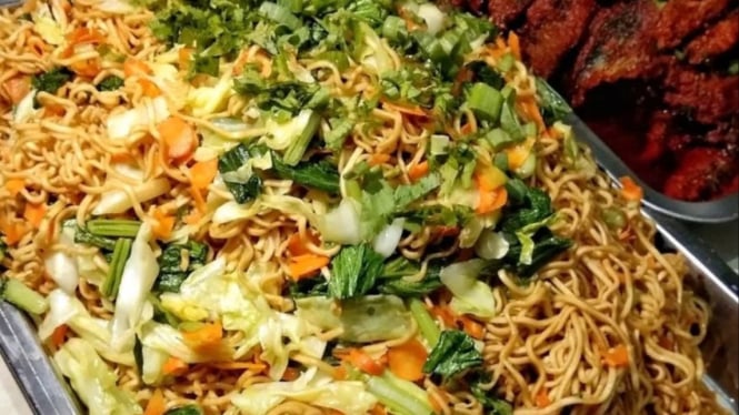 Mie goreng sayur