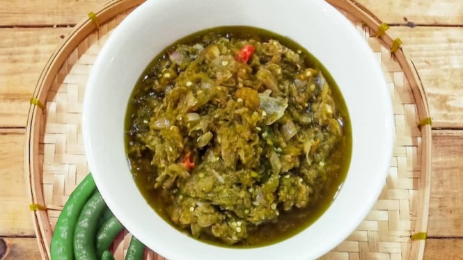 Sambal cabe hijau