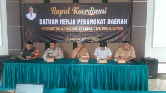 Rapat koordinasi satuan kerja perangkat daerah