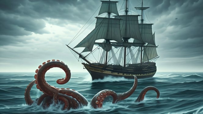 Kraken: Legenda Laut yang Menakutkan