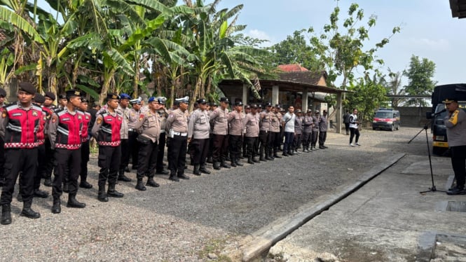 Polresta Banyuwangi Terjunkan Ratusan Personel Pengamanan Kampanye