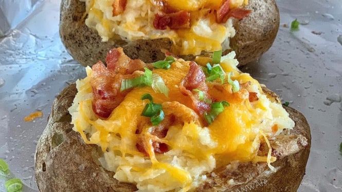 Ilustrasi Baked Potato