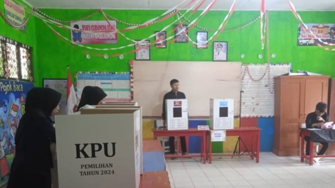 Pemungutan suara Pilkada 2024 di Kabupaten Pandeglang, Banten