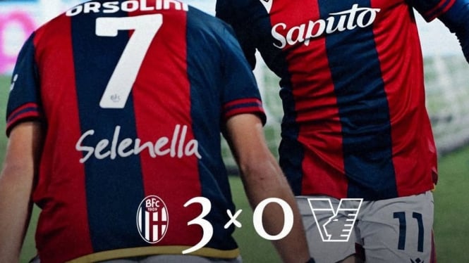 Hasil Bologna vs Venezia 3-0