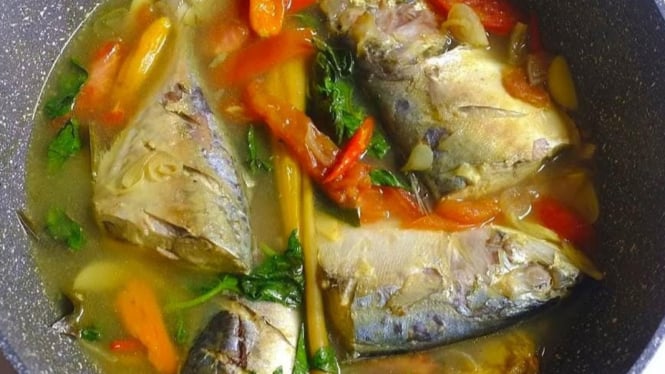 Resep ikan kembung kuah asam