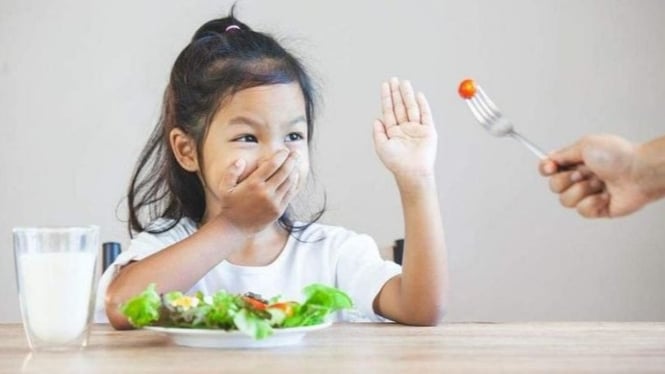 Tips dan trik agar anak mau makan sayur