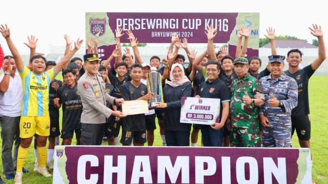 Bupati Ipuk Apresiasi Penyelenggaraan Persewangi Cup U-16