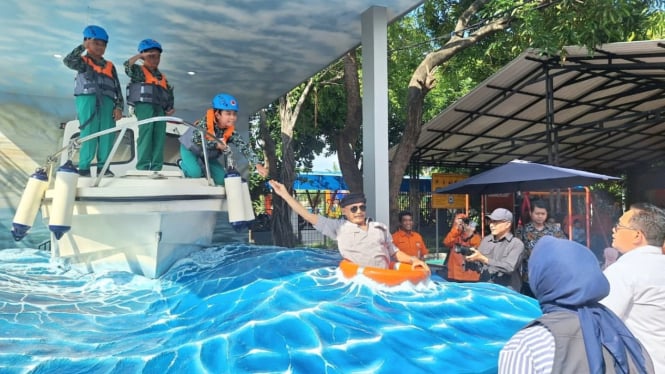 Gubernur Jatim Resmikan Taman Edukasi Bencana