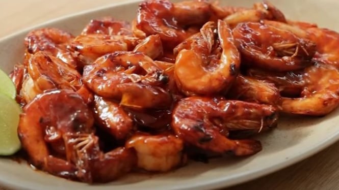 Resep udang bakar madu