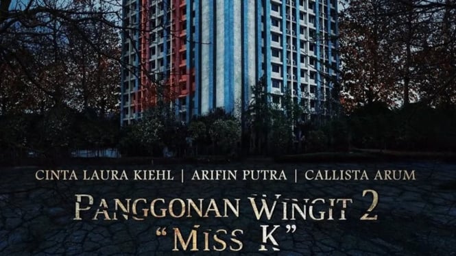 Poster Film Bioskop Nataru 2025 Panggonan Wingit 2: Miss K