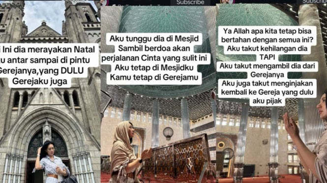 Curhatan Berlliana Lovell jalani hubungan beda agama