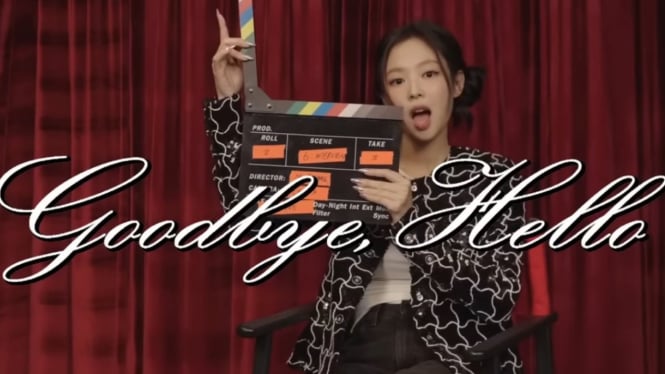 Tangkapan Layar Video Spesial Jennie BLACKPINK