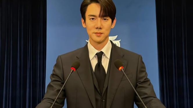 Penampilan Yoo Yeon-seok sebagai juru bicara