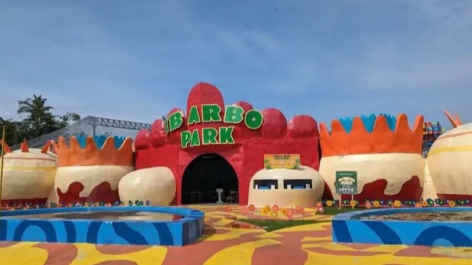 Mengenal Wisata Ibarbo Park, Kota Kartun Pertama di Indonesia