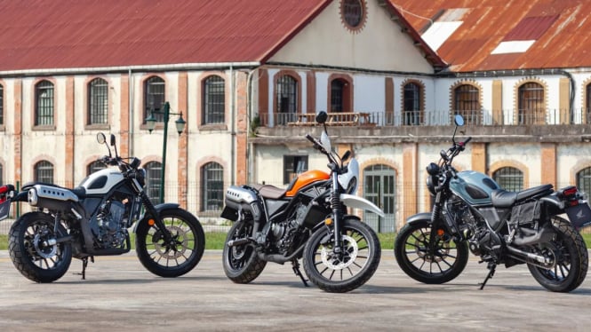 Honda CL250: Mesin CBR250R gaya scrambler