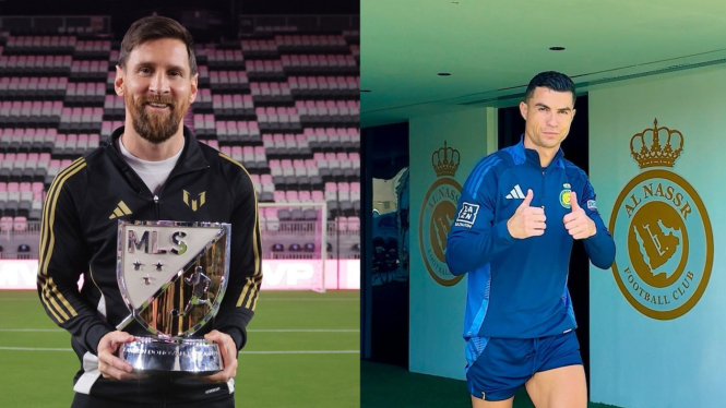 Messi dan Ronaldo, kontraknya di klub masing-masing