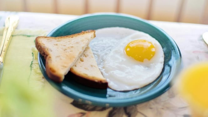 Telur Mata Sapi yang Sempurna Menggugah Selera