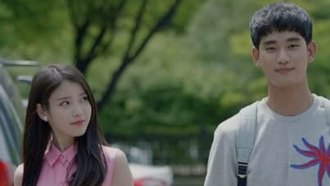 Raja adlibs, rekom drakor Kim Soo Hyun terbaik lawan main IU