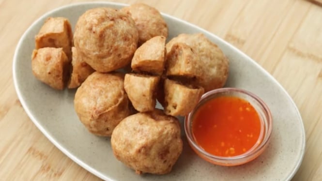 Bakso goreng bikin nagih