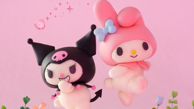 Serial stop-motion "My Melody & Kuromi" hadir di Netflix