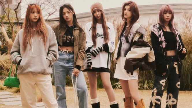 Potret Album K-pop girl group NewJeans Yang Di manajerial oleh ador