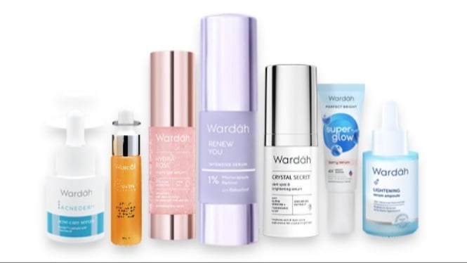 Wardah skincare products